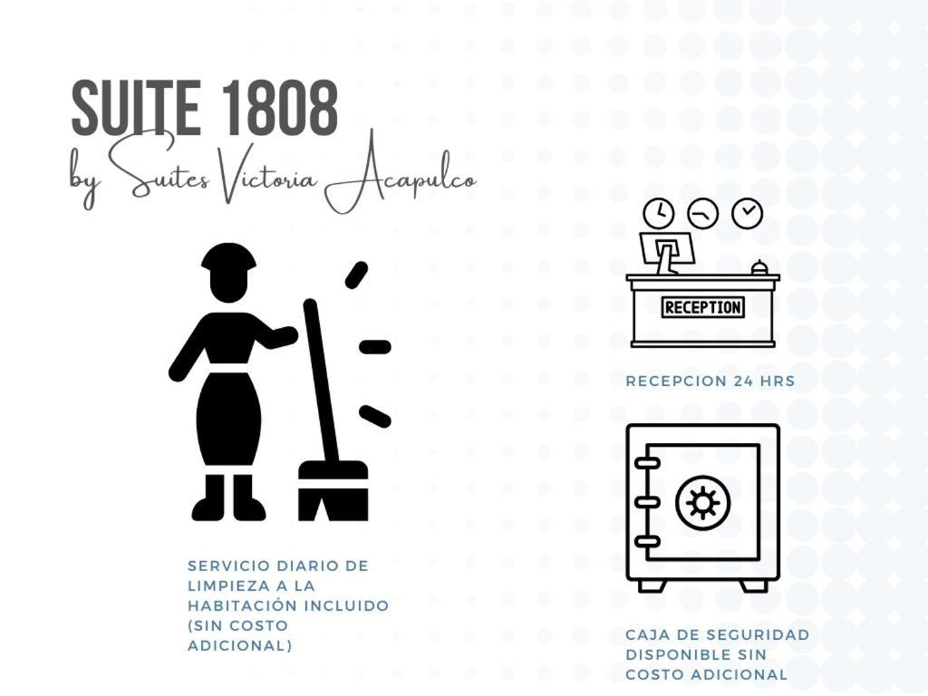Suite 1808 By Suites Victoria Acapulco Kültér fotó